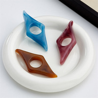 Anillo Separador de Páginas de Resina Colorido, Soporte para el Pulgar, Accesorio de Ayuda para la Lectura, Regalo para Amantes de los Libros, Estudiantes y Maestros