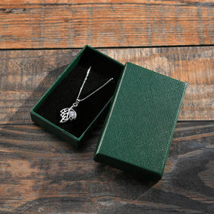Caja de Regalo Deslizante de Papel Kraft Verde con Diseño de Lujo Cielo y Tierra, Caja de Joyería con Logotipo Personalizado, Embalaje Deslumbrante - Product Image 5