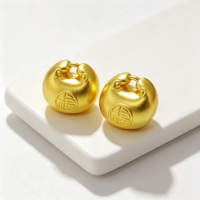 Pendentifs Breloques Mignons en Forme de Caractère Fu, Style Chinois, Motif Cadenas Mignon, pour Colliers DIY, Chaînes de Pull, Apprêts de Bijoux, Vente en Gros
