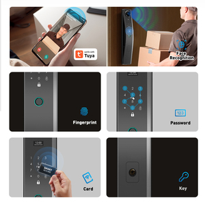 Cerradura Inteligente Compatible con Tuya 2D con Videoportero, Batería de 5000mAh, Llave de Emergencia, Intercomunicador Visual y Monitoreo Remoto - Product Image 3