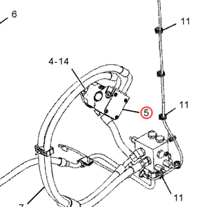 Motor Hidráulico 340-2124 3402124 para Maquinaria de Construcción D7E LGP D6T XL D7E D6T XW D6T LGP - Product Image 1