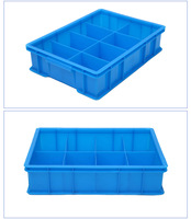 Boîtes de rangement étanches en plastique de taille personnalisée avec étui séparateur Boîtes de produits en plastique