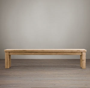 Banc antique français personnalisé Rhoohill avec design traditionnel en bois massif pour chambre à coucher, banc de chambre, tabouret - Product Image 5