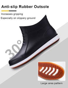 YL-1851 <span class=keywords><strong>Botas</strong></span> <span class=keywords><strong>de</strong></span> <span class=keywords><strong>Lluvia</strong></span> para <span class=keywords><strong>Hombre</strong></span>, Antideslizantes, Flexibles, Impermeables, <span class=keywords><strong>de</strong></span> Moda para Exteriores, <span class=keywords><strong>Precio</strong></span> Económico al por Mayor - Product Image 3