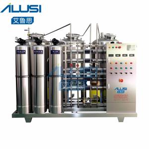 Usine de fabrication de purificateurs d'eau en acier inoxydable AILUSI, système RO, adoucisseur, réservoir sous pression, pompe, moteur 500L/h 220V/380V 1 - Product Image 1