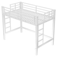 Lit superposé moderne pour chambre d'écolier, taille double, avec échelle facile à monter, garde-corps métalliques, pour enfants et adolescents, disponible en ODM/OEM