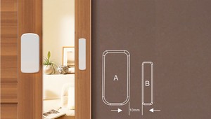 Wolf-Guard MC06A Cảm Biến Cửa Báo Động Cửa Ra Vào Cửa Từ Tính - Product Image 6