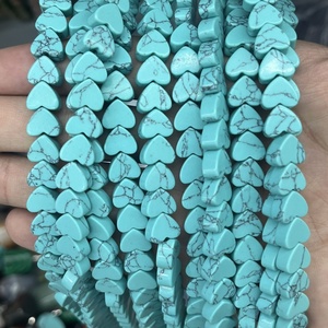 Cuentas de Piedras Preciosas Naturales en Forma de Corazón Plano de 8 mm, 50 Piezas, Cuentas Sueltas Lisas en Forma de Corazón para Hacer Pulseras, Collares y Joyería - Product Image 6