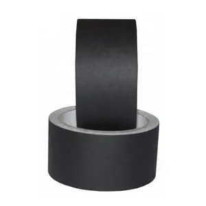 Matte Black Gaffer Strong Carpet Fixing Single Sided Heavy Duty Easy Tear No Residue Cloth Gaffer Duct Tape