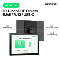 Tablette Android embarquée 10,1 pouces, PC industriel, écran tactile PoE HMI pour contrôle d'accès aux portes d'armoires, kiosque