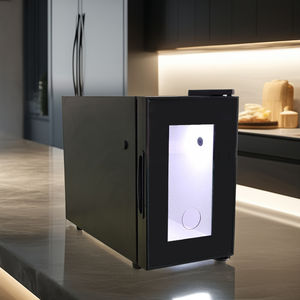 Meisda SC08 8L Room Home <span class=keywords><strong>Table</strong></span> <span class=keywords><strong>Top</strong></span> Mini Salad Bar Caviar Réfrigérateur Avec Porte En Verre - Product Image 2