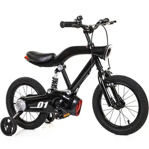 Yeni! Toptan çelik çocuk bisikletleri CE belgesi 8-12 inç döngüsü çocuk OEM ucuz 4 tekerlekli çocuk bisikleti bisiklet için 3-9 yıl