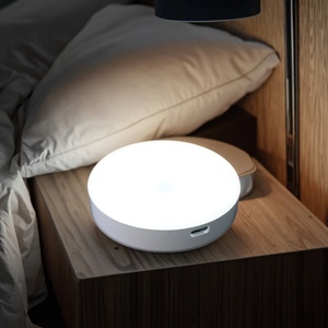 Hot Selling Rechargeable <b>LED</b> Portable Night <b>Light</b> Magnet Touch Control ABS <b>Mini</b> Design Style for Home Outside Hallway - Product Image 4