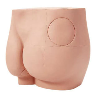 نموذج حقن الأرداف الورك مع الجلد القابل للإزالة ووحدة المستقيم لتدريب طلاب الطب - Product Image 4