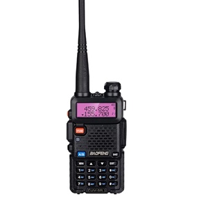 1 Uds. Para <span class=keywords><strong>Baofeng</strong></span> UV5R 5W bidireccional para Radio de doble banda Ham intercomunicador de largo alcance libre de impuestos Walkie Talkie almacén Local de EE. UU. - Product Image 1