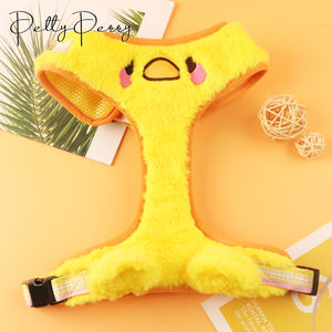 Colores personalizables transpirable suave cómodo chaleco ajustable para perros fuerte duradero dibujos animados pelo de conejo moda patrón de rayas - Product Image 1