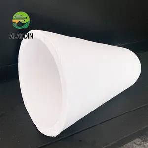 Vật liệu chịu Lửa Cách Nhiệt sợi gốm chịu lửa tap out Cone cho kim loại nóng chảy lò