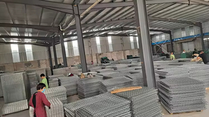 Rongbang vente en gros <span class=keywords><strong>Cage</strong></span> en pierre galvanisée/boîte de <span class=keywords><strong>gabion</strong></span>/paniers soudés trempés à chaud pour mur de soutènement pliage de trous hexagonaux - Product Image 4