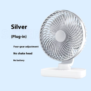 Ventilateur portable électrique USB de haute qualité, silencieux, pour étudiants, voiture, dortoir, mini ventilateur en plastique à piles - Product Image 3