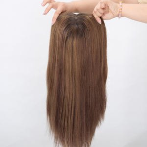 باروكة شعر طبيعي نسائية كوشير <span class=keywords><strong>2026</strong></span> - شيتل يهودية أصلية، غطاء ناعم ومسامي، قطعة شعر معتمدة كوشير - Product Image 1