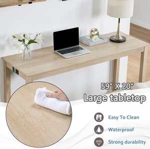 4 Piece Bar Table Set with Power Outlet,Bar Table Set with Chairs,<b>Sofa</b> Bar Table with <b>Stools</b> - Product Image 5