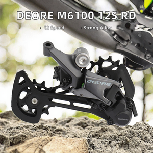 Para <span class=keywords><strong>DEORE</strong></span> M6100, <span class=keywords><strong>Desviador</strong></span> <span class=keywords><strong>Trasero</strong></span> de Aleación Shadow RD+ MTB de 12 Velocidades - Product Image 2