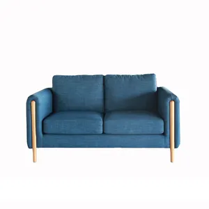Королевский синий диван кресло, ткань для мебели, высокое качество зал ожидания набор