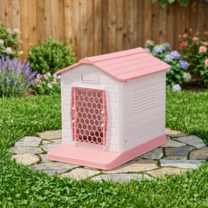 บ้านแมวพลาสติกทรงสี่เหลี่ยมกันลม รุ่น 862 - Product Image 2