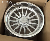 Polierte Aluminium-Schmiedefelgen 20 22 24 26 28 Zoll 8x180 8x170 6x135 6x139.7 für Lift Truck Ford F250 F150 Ram 1500 2500 Felgen