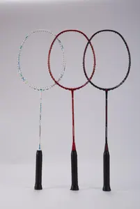 Ling-mei R680 meilleures marques de raquettes de badminton en fibre de carbone à bas prix