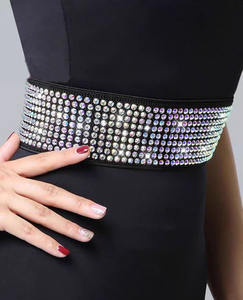 Vente directe d'usine 5X8mm Cristal AB Goutte d'eau Strass thermocollant Pierre de cristal thermocollante <span class=keywords><strong>en</strong></span> <span class=keywords><strong>vrac</strong></span> Imitation cristal pour robe de mariée - Product Image 5