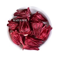 KAIYANGE Vente en gros de thé de roselle lyophilisé 100% naturel de haute qualité, thé de fleurs de hibiscus, thé de fleurs de roselle, thé santé
