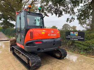 Excavatrice Kubota Kx080 d'occasion, originale du Japon, excavatrice sur chenilles d'occasion à vendre - Product Image 4