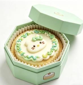 Eco Friendly Kraft Paper Canister, Food Grade Round Cardboard Tube <b>Box</b> for Cheesecake, Baking Dessert & <b>Bakery</b> Gift - Product Image 5