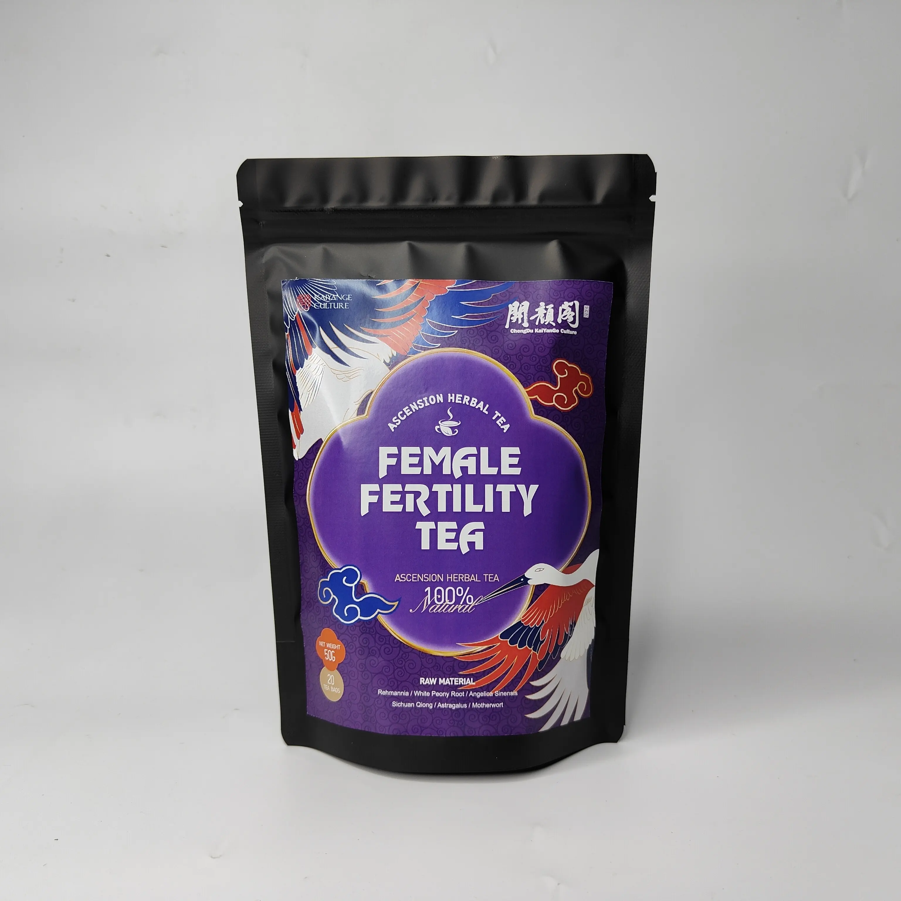 ASCENSION HERBAL S6 kesuburan alami teh Herbal melindungi untuk wanita kantong teh Herbal alami teh kesuburan wanita untuk hamil