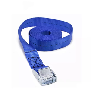 Tùy Chỉnh Màu Sắc 25Mm 4M Cam Khóa Vải Dây Đeo Vô Tận Polyester Ratchet Lashing Dây Đeo Cho Hành lý Hoặc Hàng Hóa Đóng Gói - Product Image 4