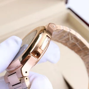 Reloj Mecánico Clásico para Hombre, Más Vendido, Esfera Dorada, Cristal de Zafiro, Diámetro de Esfera de 44 mm, Resistente al Agua hasta 100 m, Acero Inoxidable - Product Image 5