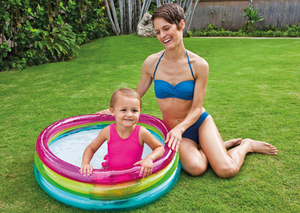 <span class=keywords><strong>Piscine</strong></span> gonflable ronde pour bébé Trans Intex 57104, fluorescente, trois anneaux - Product Image 2