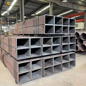 أنابيب فولاذية كربونية غير ملحومة ASTM A500 <span class=keywords><strong>ERW</strong></span> مقاس 1*1 بوصة*1.4 مم، أطوال 6-12 متر، غير مسبوكة، نظام تصريف غير مزيت - Product Image 1