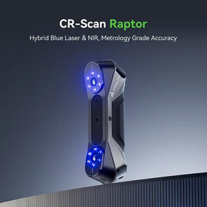 Scanner 3D Creality Raptor, laser bleu 22+7 lignes + NIR, haute précision 0,02 mm, sans marqueur, numérisation rapide 60 ips, couleur intégrale - Product Image 2