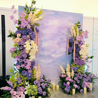 Arrangement de fleurs artificielles en soie réalistes faites à la main, très demandées, pour la Saint-Valentin, Pâques, la Fête des Mères, Noël, imperméables et durables