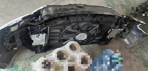 Kit de Carrocería Original de <span class=keywords><strong>Segunda</strong></span> <span class=keywords><strong>Mano</strong></span> para <span class=keywords><strong>Audi</strong></span> A4L Allroad <span class=keywords><strong>A4</strong></span> B9, Corte de Nariz, Labio de Parachoques Delantero, Faros Delanteros, Reemplazo de Parachoques - Product Image 4