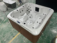 Jacuzzis Spa extérieur pour 2 personnes, bain à remous à vendre pas cher, luxe, acrylique, sexy, massage, baignoire à remous, jardin, gazebo, Balboa Hottub