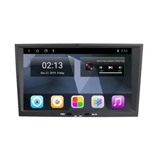 Autoradio GPS 2 Din 8 Inci, Stereo Mobil Android Navigasi GPS Ganda untuk Opel Suara Pintar Opsional