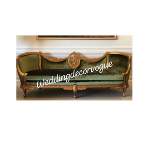 Canapé de mariage moderne haut de gamme pour la mariée et le marié, sièges rembourrés, idéal pour la réception de mariage, cérémonie, mobilier élégant, Inde - Product Image 1