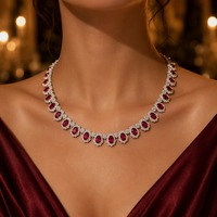 Collier vintage bohème en cuivre plaqué or avec pierres en zircon et bracelet perlé