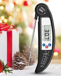 Wholesale <b>Foldable</b> Plastic LCD Display Digital Electronic Portable <b>BBQ</b> Meat Grill Thermometer for Cooking - Product Image 5