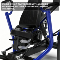 Machine de musculation commerciale Super Vertical Chest Press, équipement de gym robuste avec pile de poids pour l'entraînement des pectoraux et des deltoïdes antérieurs.