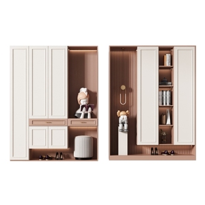 <span class=keywords><strong>Meuble</strong></span> à chaussures sur mesure <span class=keywords><strong>avec</strong></span> compartiments, barre latérale pour manteaux, siège souple surélevé <span class=keywords><strong>et</strong></span> éclairage LED dissimulé - Product Image 3