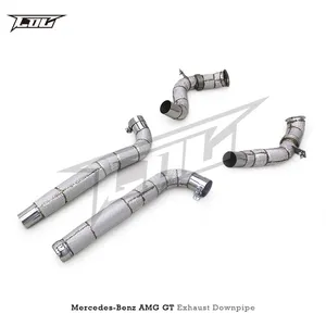 Downpipe di scarico personalizzato per Mercedes-Benz AMG GT/GTS 4.0T 2014-2023 per tubo di scarico in acciaio inossidabile